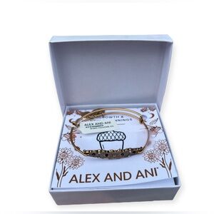 Alex and Ani New Growth and Beginnings Coppure Charm Bangle Bracelet NWT NWB‎